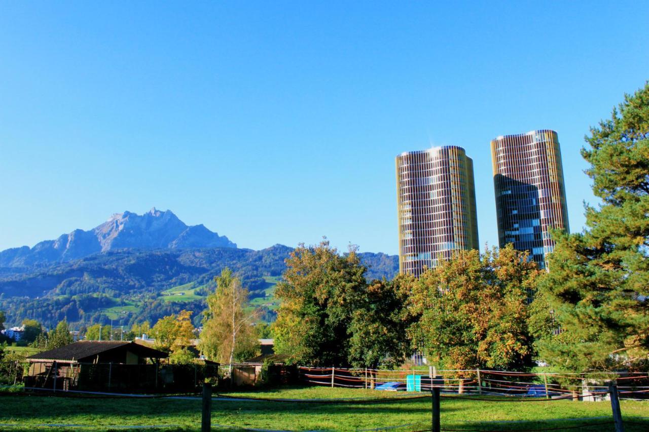 Hitrental Allmend Comfort Apartments Lucerne Exterior foto